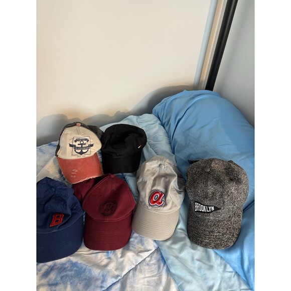Lot Of 5 Baseball Caps variety hats - Picture 1 of 1